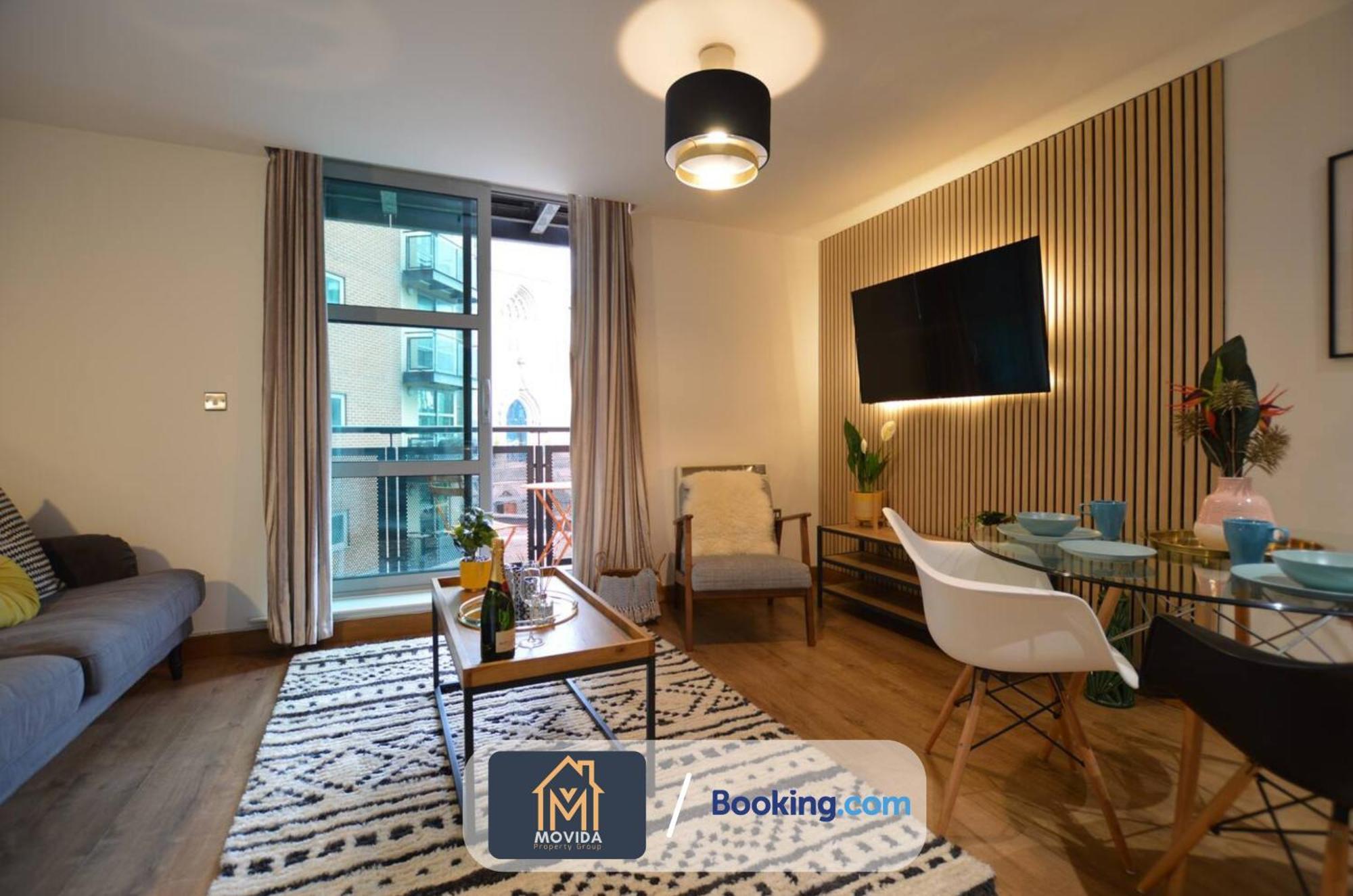Lgi Stunning 1 Bedroom Apartment By Movida Property Group Short Lets & Serviced Accommodation Leeds (West Yorkshire) Exterior foto